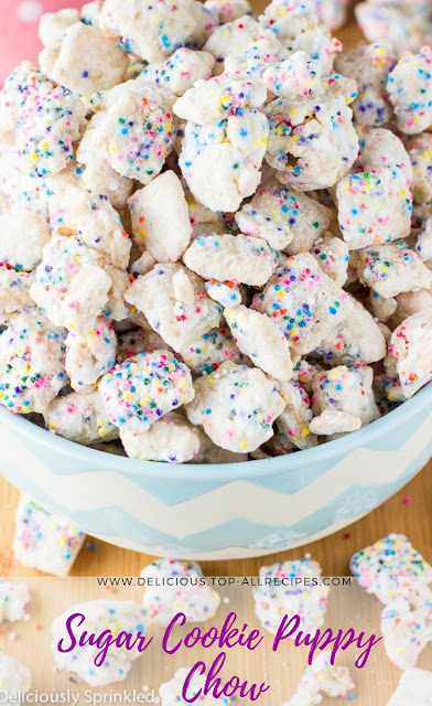 Sugar Cookie Puppy Chow