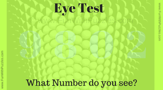 Hidden Number Picture Puzzle Eye Test: What Number Do You See?
