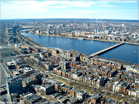 Harvard Bridge desde el Observatorio del Prudential