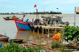 PUERTO DE PESCADORES DUY HAI. Hoi An, Vietnam