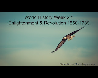 World History Week 22:  Enlightenment & Revolution 1550-1789