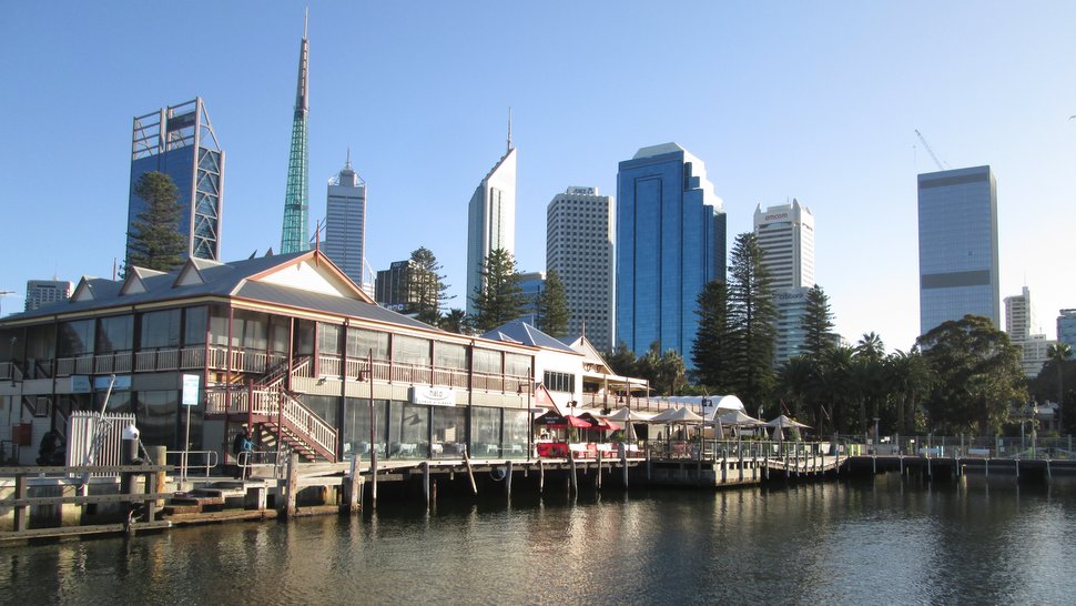 Quai des ferries à Barrack Square Perth - WA