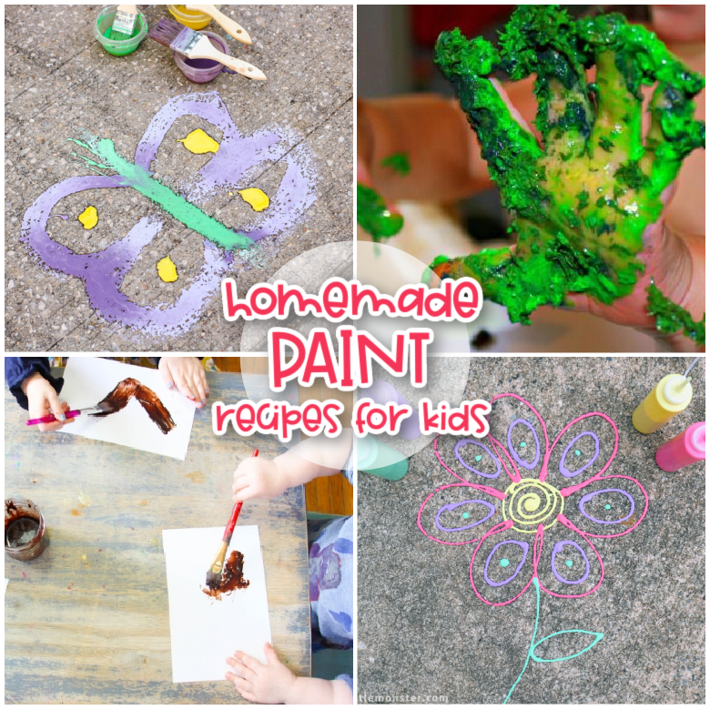 Homemade paint recipes for kids