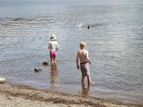 Paddling in Windermere, Wray Castle