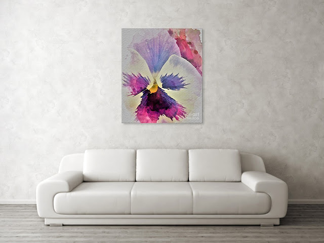 Pansy art