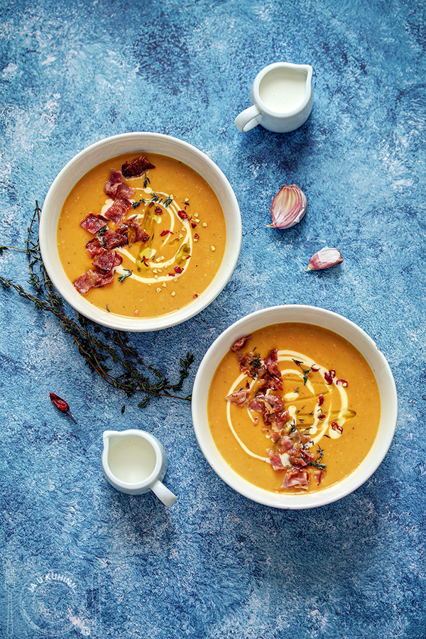 Čorba od batata - slatkog krompira / Sweet potato soup