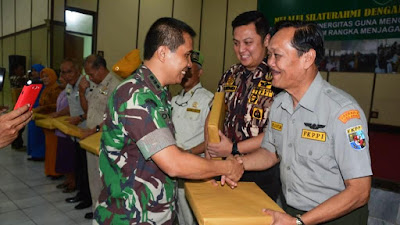 Jaga Keutuhan NKRI, Kodam III/Slw Gelar Silaturahmi Dengan Komsos Dengan KBT 