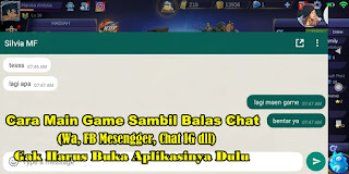 Cara Bermain Game Sambil Membalas Chat Di Android