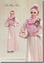gaun pesta muslim siang hari
