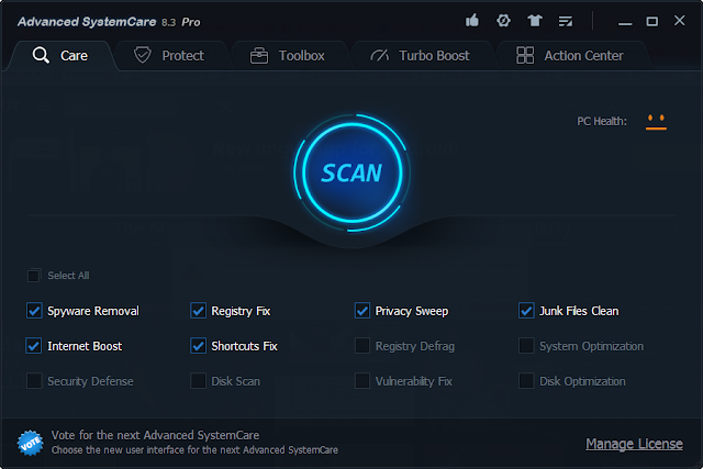 Advanced SystemCare PRO 8.4.0.810 Final - Full Version