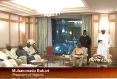 request example put express in rather Buhari President would says he invest