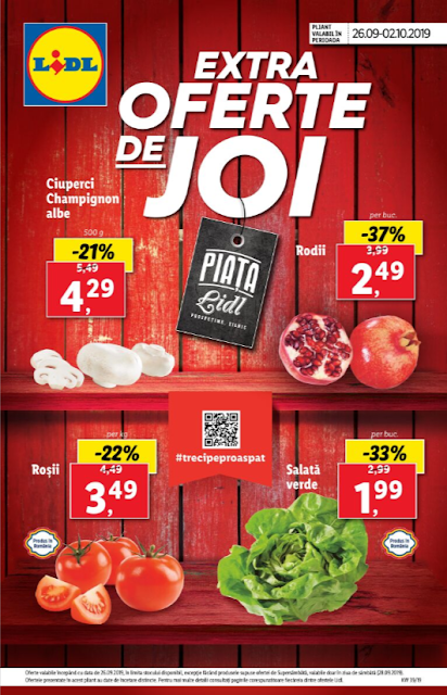 LIDL EXTRA OFERTE DE JOY 26-29.09