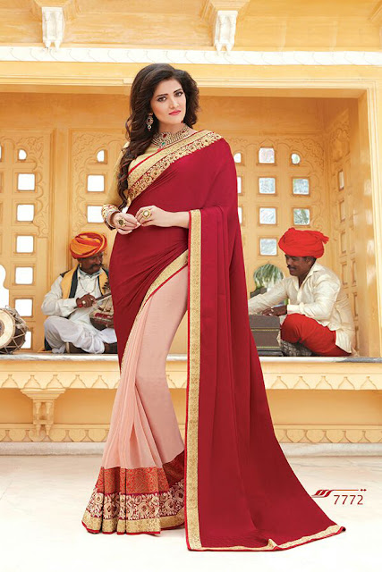 Most Trendy Heavy Designer Saree Collection Aakruti vol 2 at Wholesale Price 