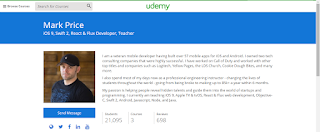 Mark Price, top Udemy instructor