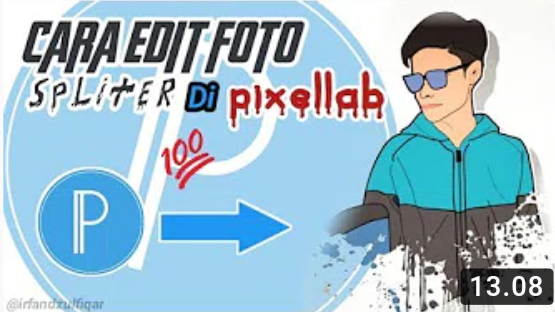 Tutorial Cara Edit Foto Keren Di Pixellab Ala Selebgram Kekinian Jadi Kartun