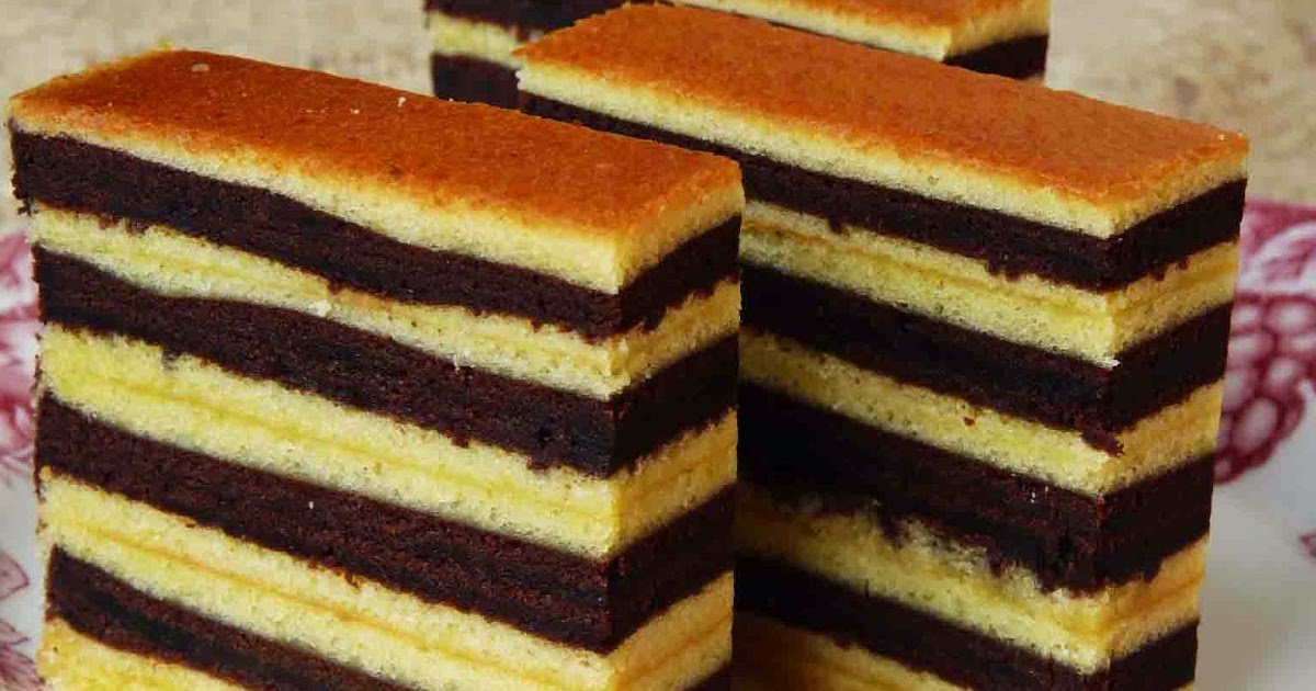 resepi kek lapis coklat cheese