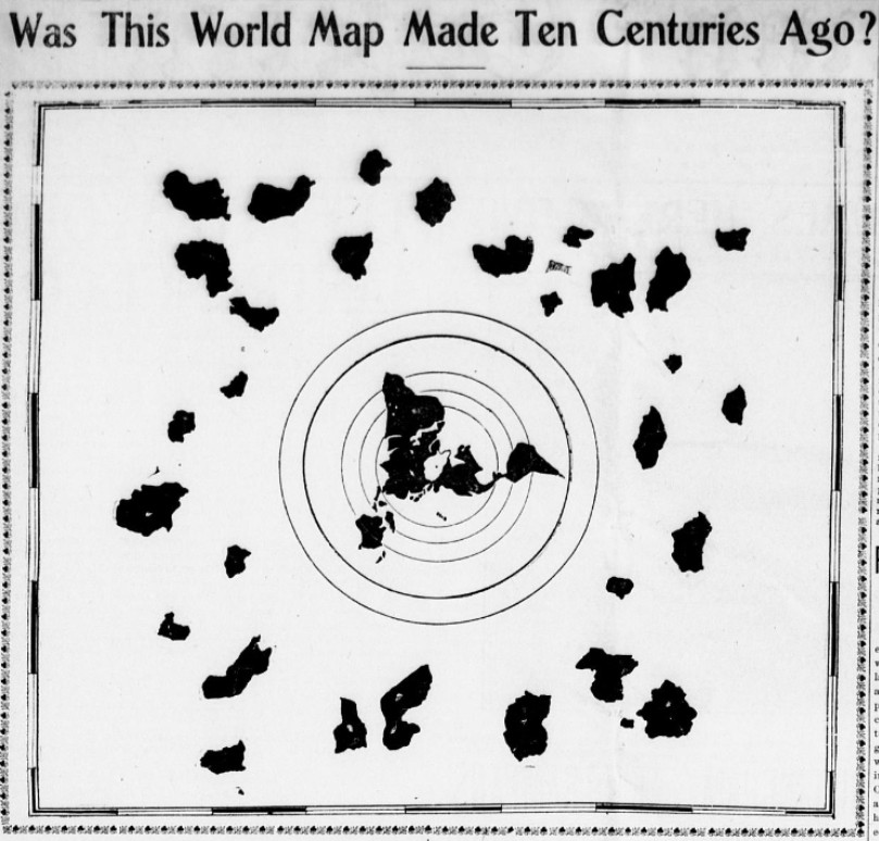 Was This World Map Made Ten Centuries Ago Flat Earth Info (in PLANE sight): Was This World Map Made Ten 