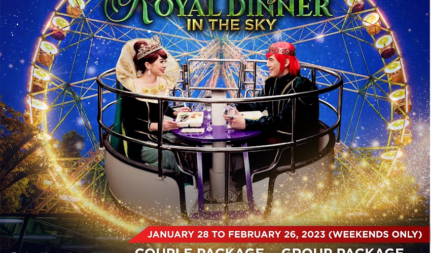 Celebrate Valentines’ Day with EK’s Enchanting Royal Dinner in the Sky