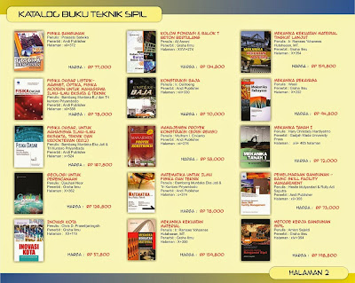 Katalog Buku teknik Sipil Halaman 2