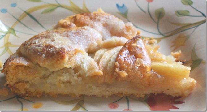 rustic apple tart