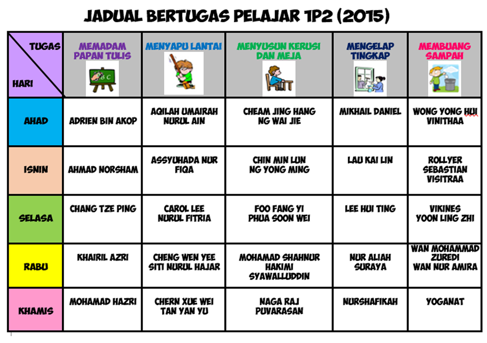Templet Jadual  Search Results  Calendar 2015