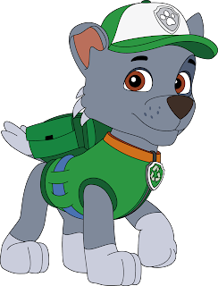 Rocky 3 Patrulha Canina Vetor Grátis Paw Patrol Free Vector Download