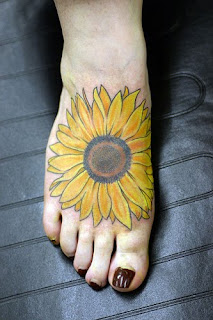 Sunflowers Tattoo Design Photo Gallery - Sunflowers Tattoo Ideas