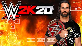 تنزيل لعبة المصارعة wwe 2k 2020 بدون نت على محاكي psp