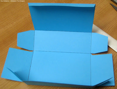 Paper Lunch Box Tutorial - Free Template Download