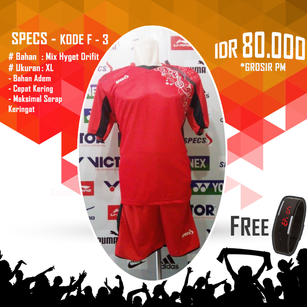 Kaos Baju Pakaian Seragam Setelan Futsal Kostum  Futsal 
