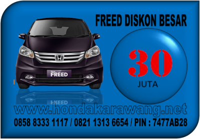 HONDA FREED KARAWANG DISKON BESAR