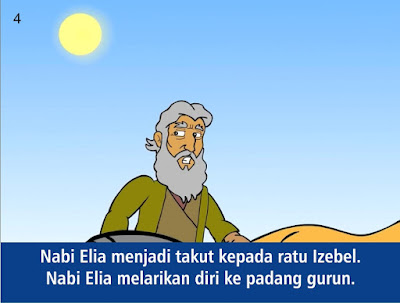 Komik Alkitab Anak: Nabi Elia di Gunung Horeb