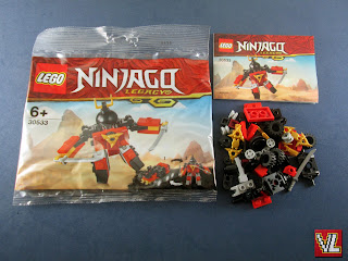 Set LEGO Ninjado Legacy 30533 Sam-X