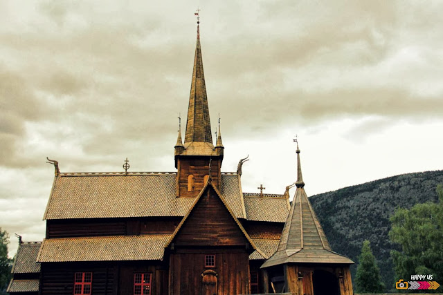 Stavkirke de Lom - Norvège