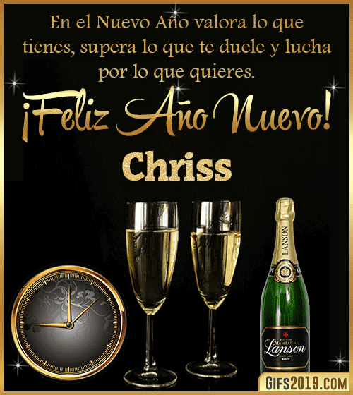 Frases de feliz año nuevo chriss