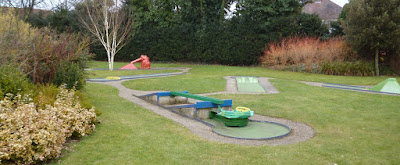 Championship Miniature Golf at Kelsey Park in Beckenham