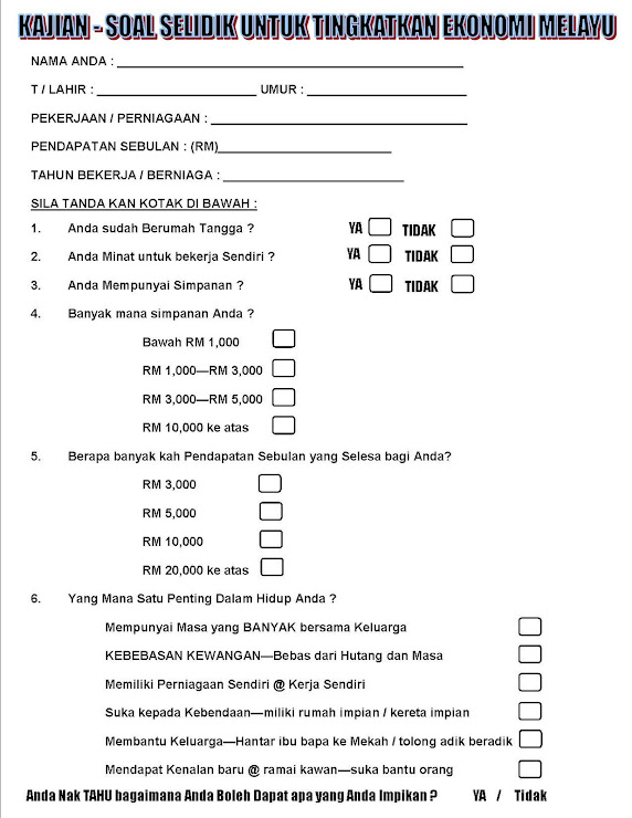 Soal Selidik