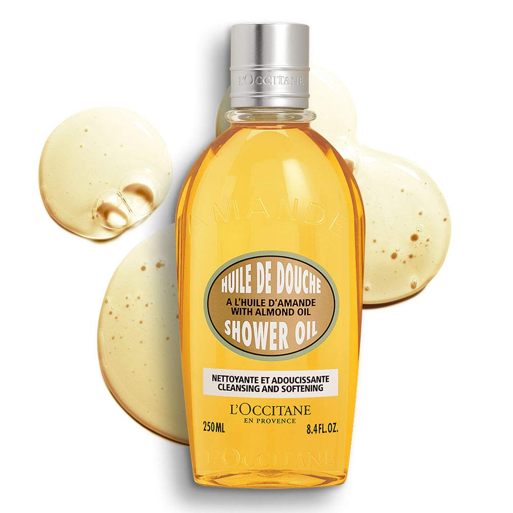 L'Occitane Almond Shower Oil, 18 best moisturizer for dry skin body wash