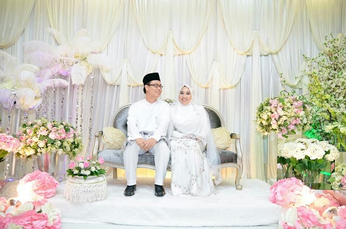 Selamat pengantin baru Alia dan Nik Aizu