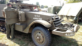 D-Day Reenactment at Conneaut Ohio, US Army M3 Half-Track