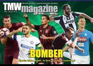 TMW Magazine 58 - Ottobre 2016 | TRUE PDF | Mensile | Sport | Calcio
TMW Magazine è la rivista elettronica gratuita prodotta da Tuttomercatoweb.com.
Ogni mese per voi interviste esclusive, approfondimenti con tutti i protagonisti dello sport e... molto altro!