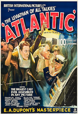 Póster película Atlantic - 1929