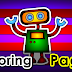 Easy Robot Coloring Pages