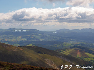 Tineo en la subida a Fonfaraón