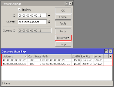 Tutorial konfigurasi RoMON di router mikrotik Tutorial Konfigurasi RoMON di Router Mikrotik