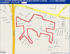 5km Neram Crescent Running Route