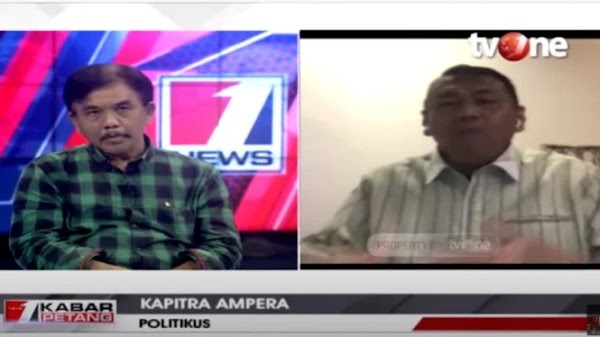 Debat Panas Kapitra Vs Syahganda Nainggolan soal Deklarasi KAMI