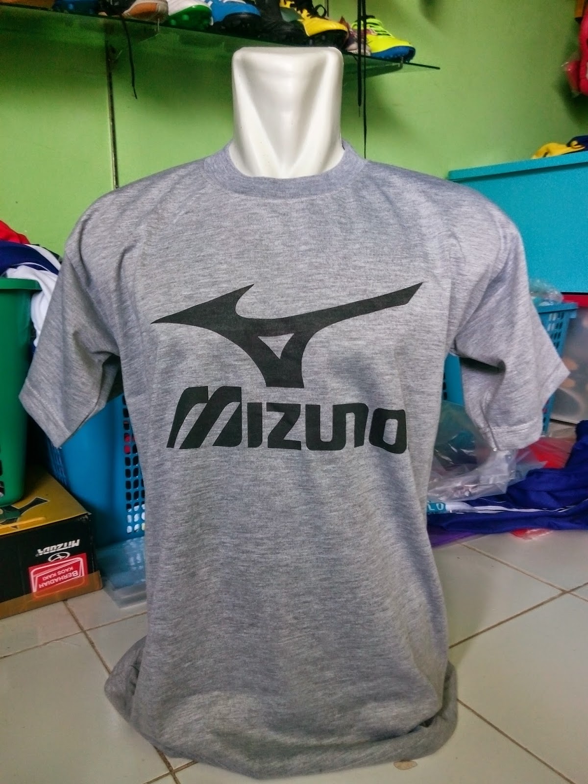 PRADANA SPORT JERSEY PRINTING T Shirt Mizuno  Kaos Mizuno  