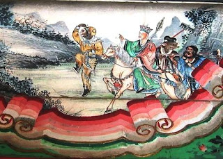   scene from the Chinese classic Journey to the West