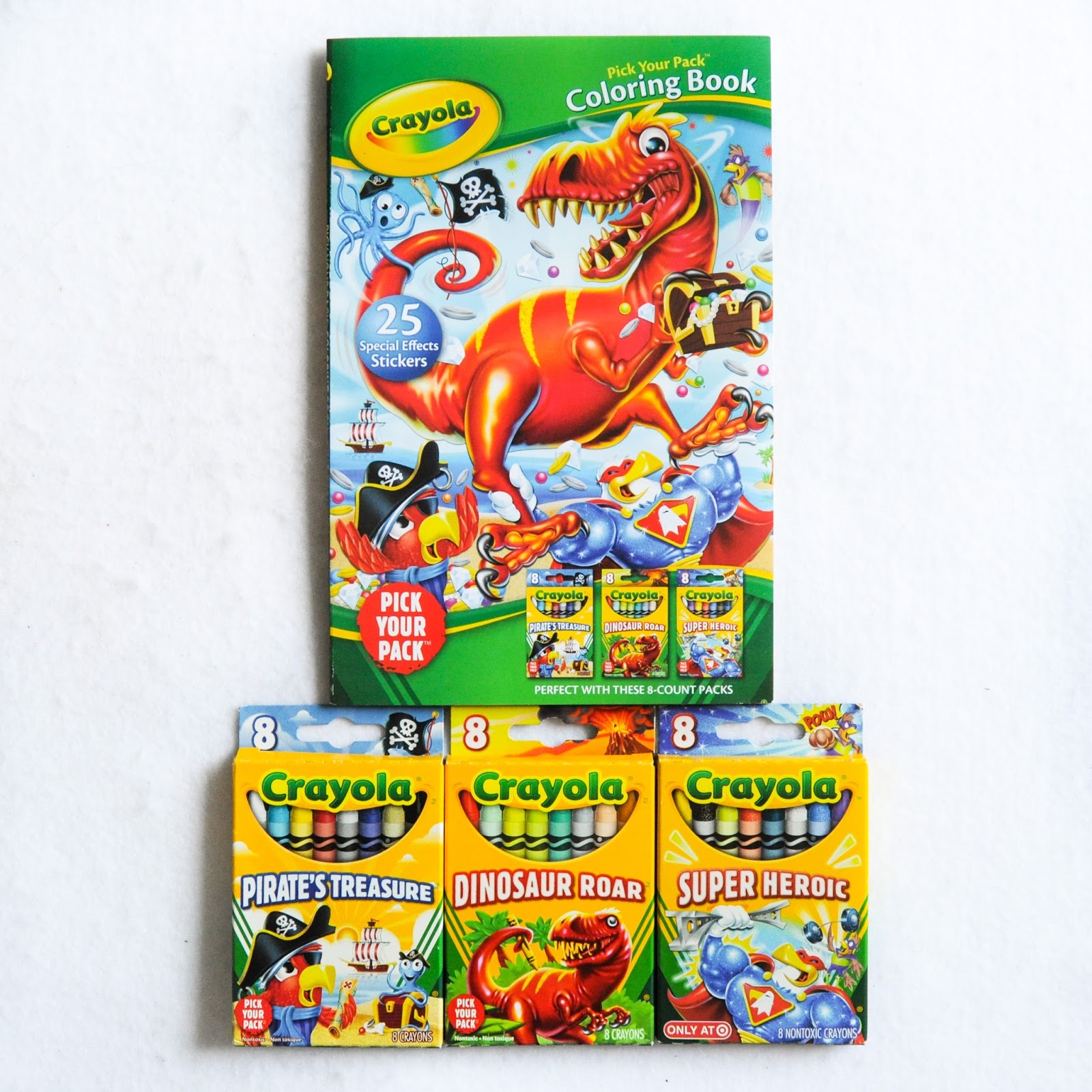 Download Crayola Pick Your Pack Coloring Books Jenny S Crayon Collection